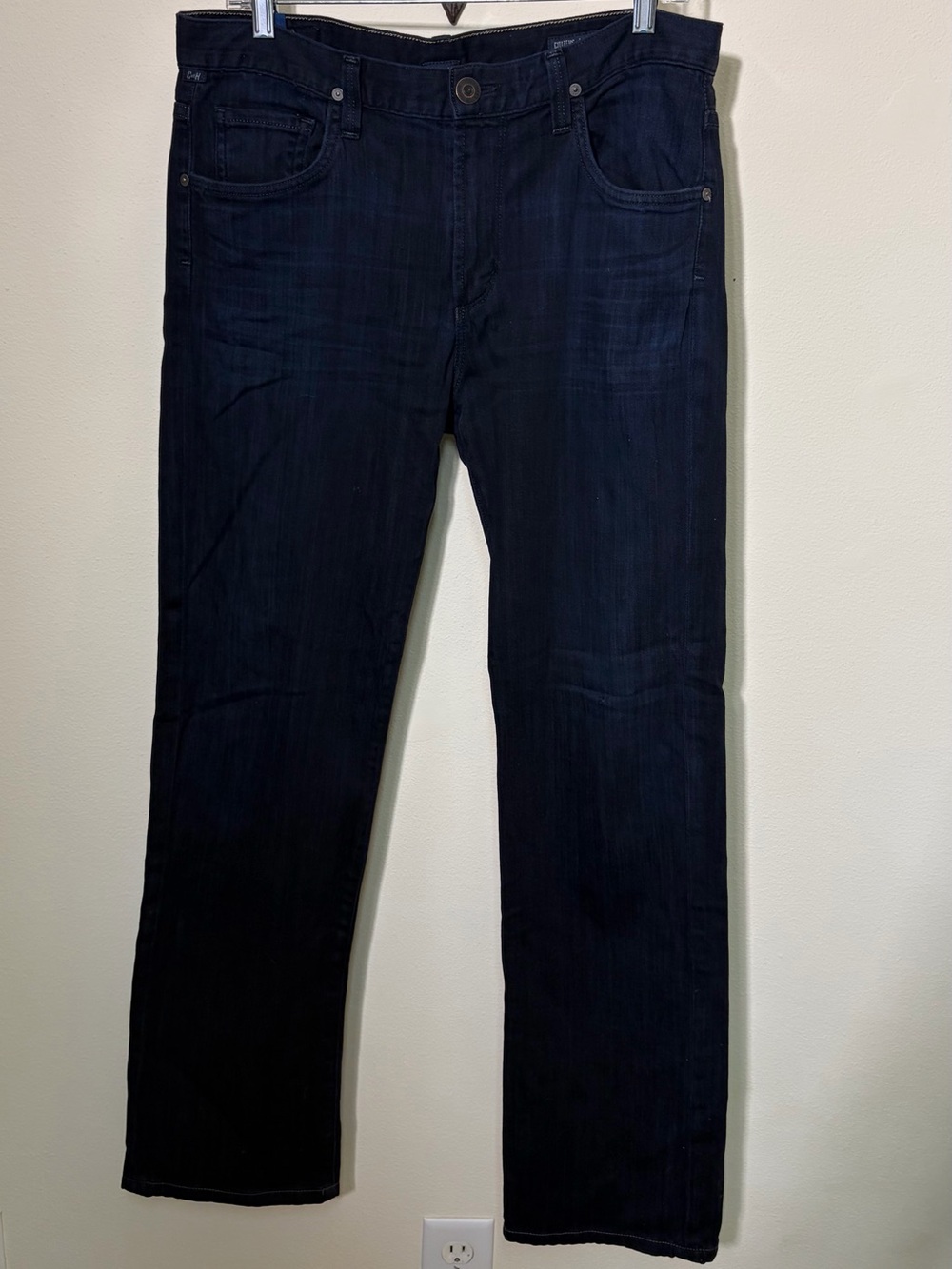 Citizens Of Humanity Dark Indigo Straight Jeans